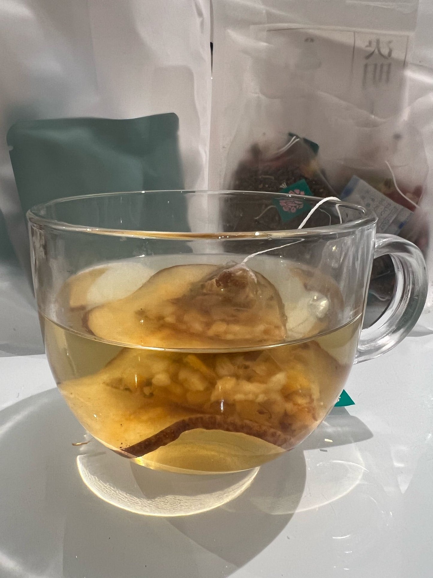 桂花雪梨茶